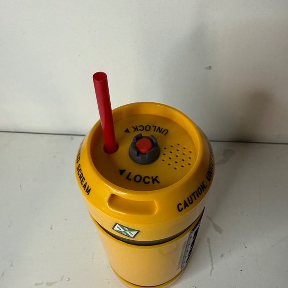 NWT 2020 Disney Parks Monsters Inc Scream Canister Sipper Cup Bottle - Picture 6 of 9